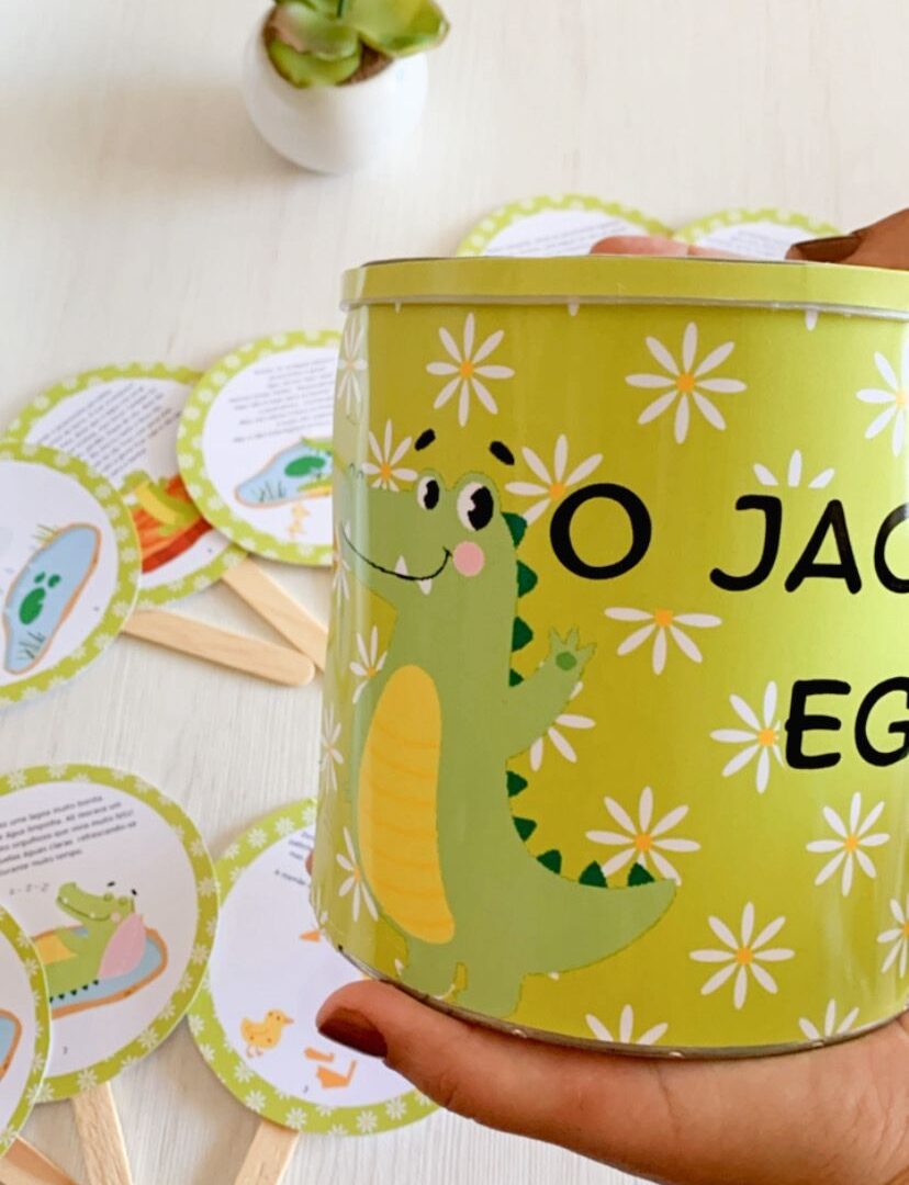 História na lata: O jacarezinho egoísta
