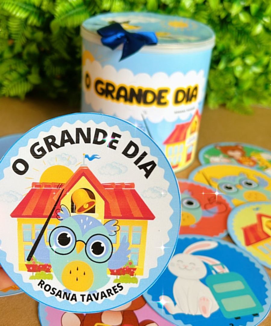 História na lata: O grande dia