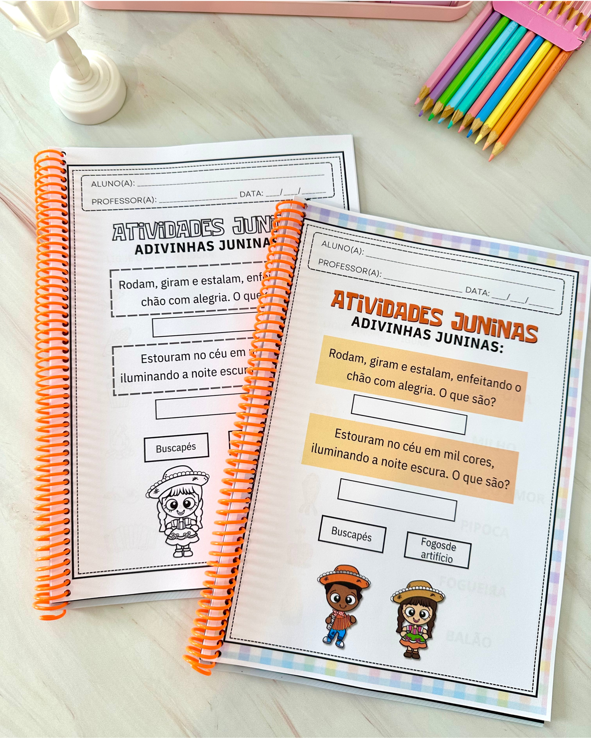 Apostila de atividades Juninas - Imagem 2