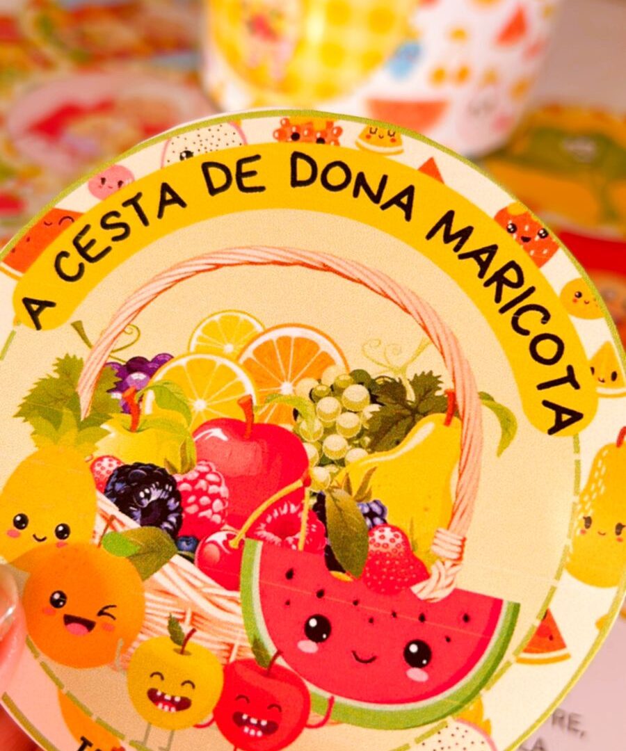 História na lata: A cesta de dona Maricota.