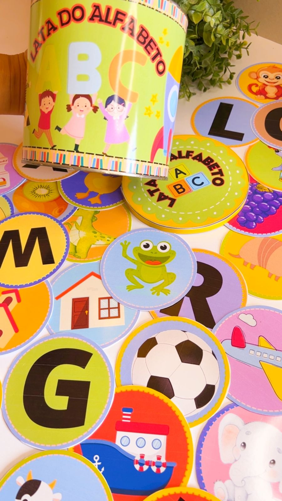 Lata do alfabeto - Imagem 4