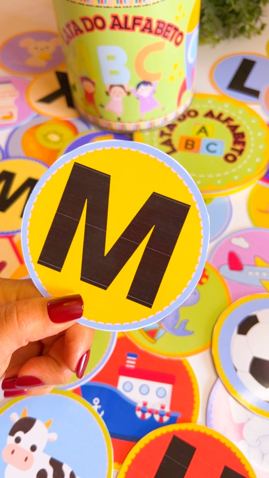 Lata do alfabeto - Imagem 8