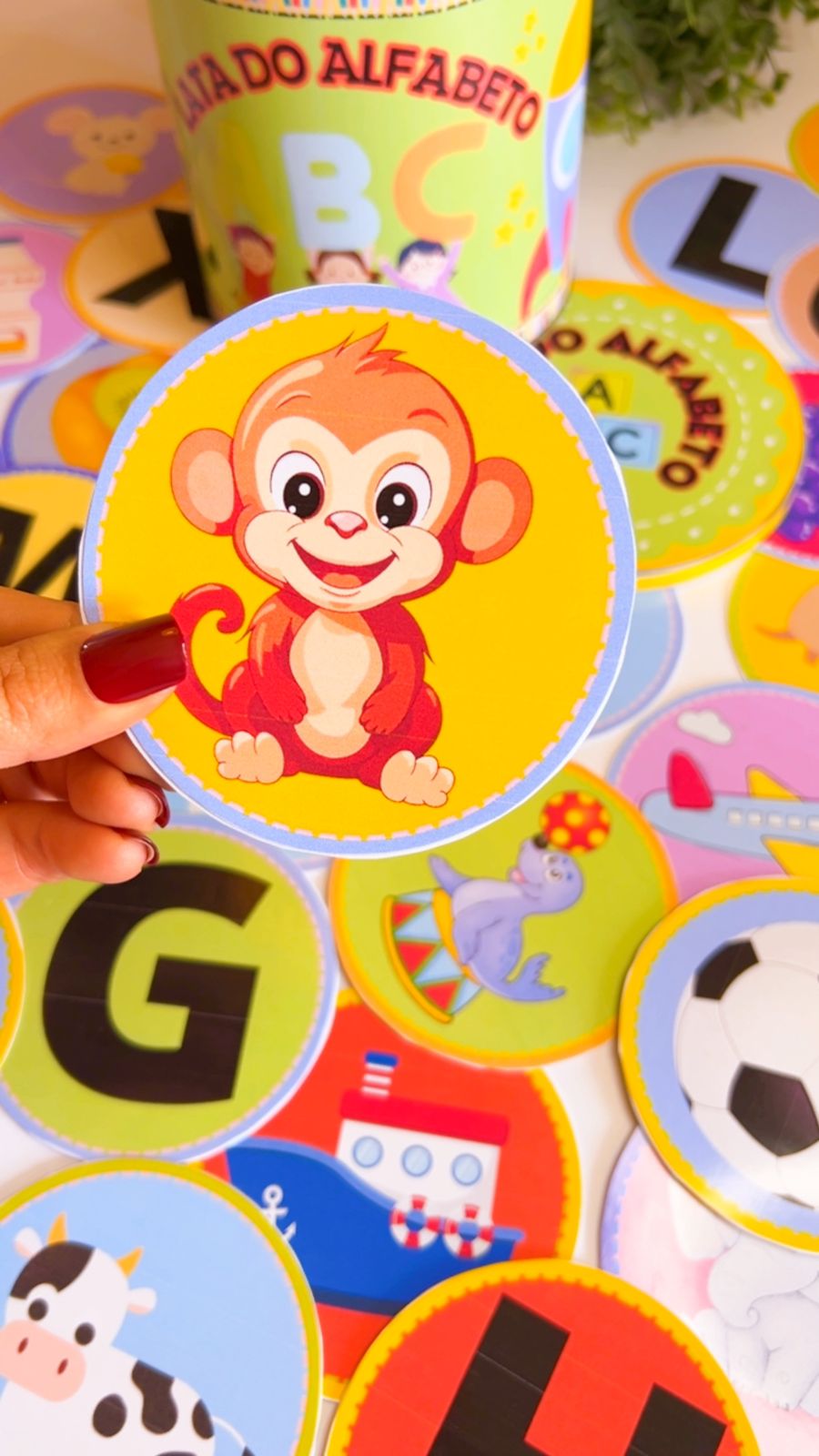 Lata do alfabeto - Imagem 3