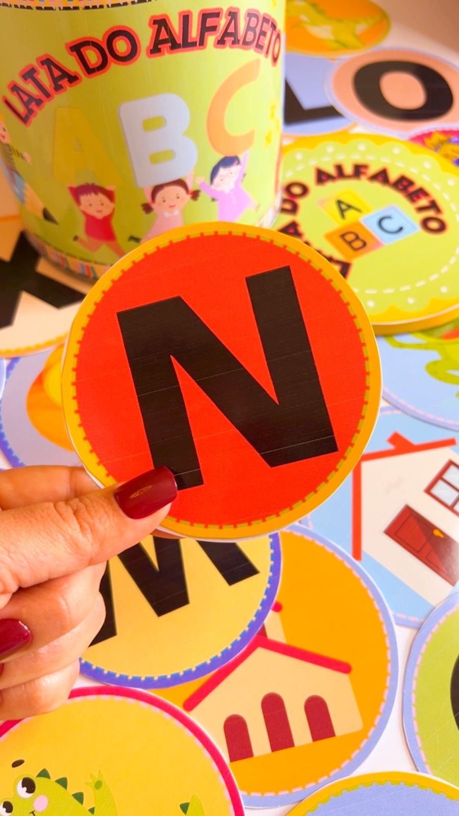 Lata do alfabeto - Imagem 6