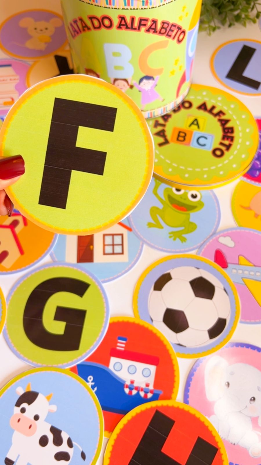 Lata do alfabeto - Imagem 5