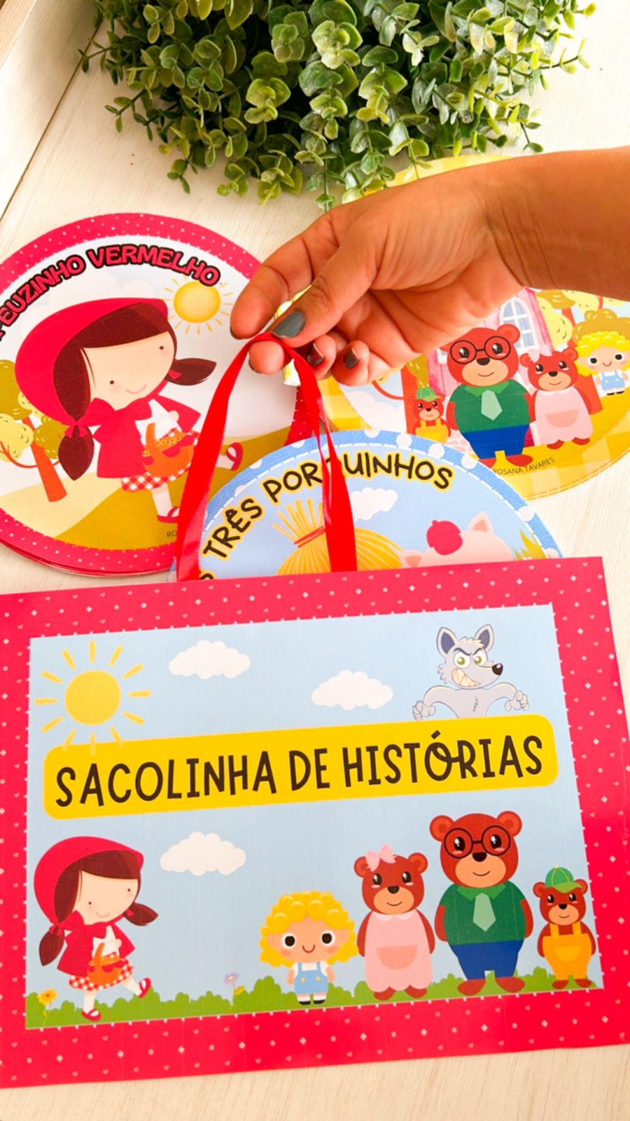 Kit 1: Sacolinha três histórias clássicas