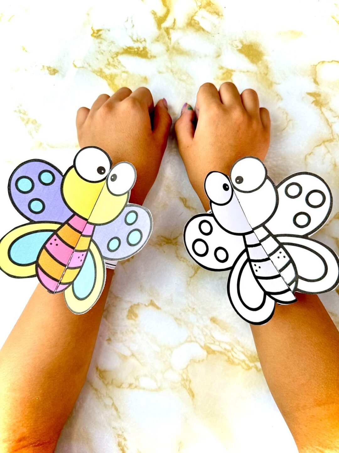 Lembrancinhas: Bracelete flor e borboleta