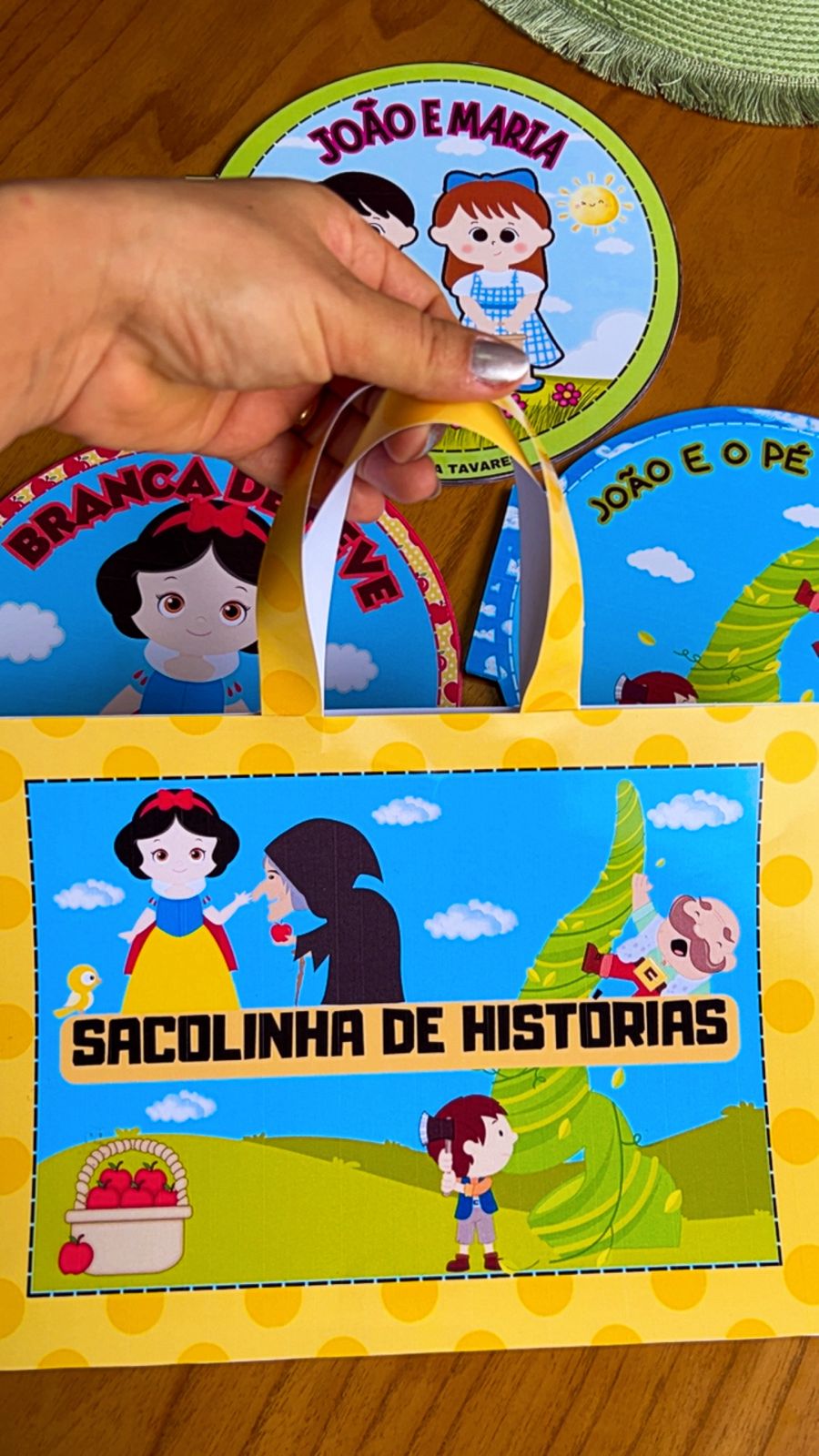 Kit 2: Sacolinha três histórias clássicas