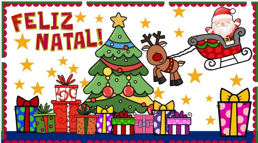 Painel de Parede: Papai Noel