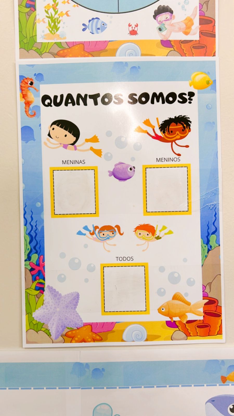 Kit volta às aulas Fundo do mar 2026 - Imagem 21