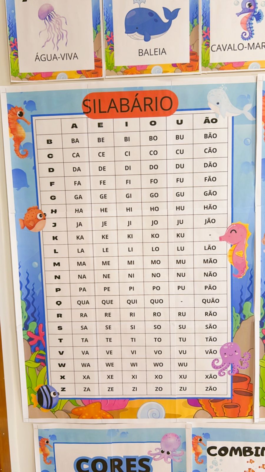 Kit volta às aulas Fundo do mar 2026 - Imagem 8