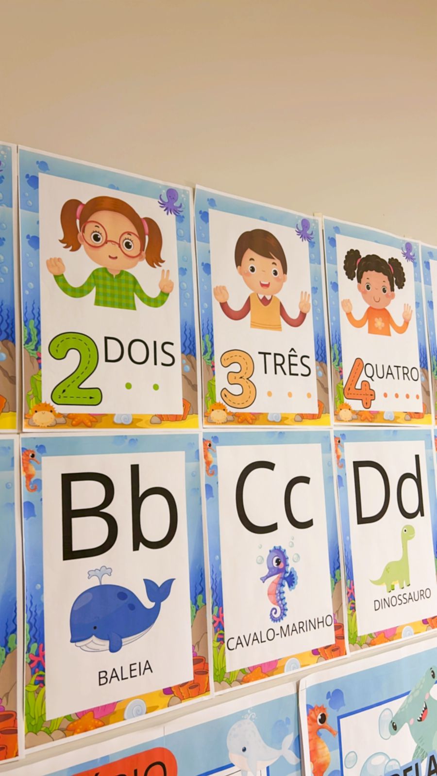 Kit volta às aulas Fundo do mar 2026 - Imagem 9