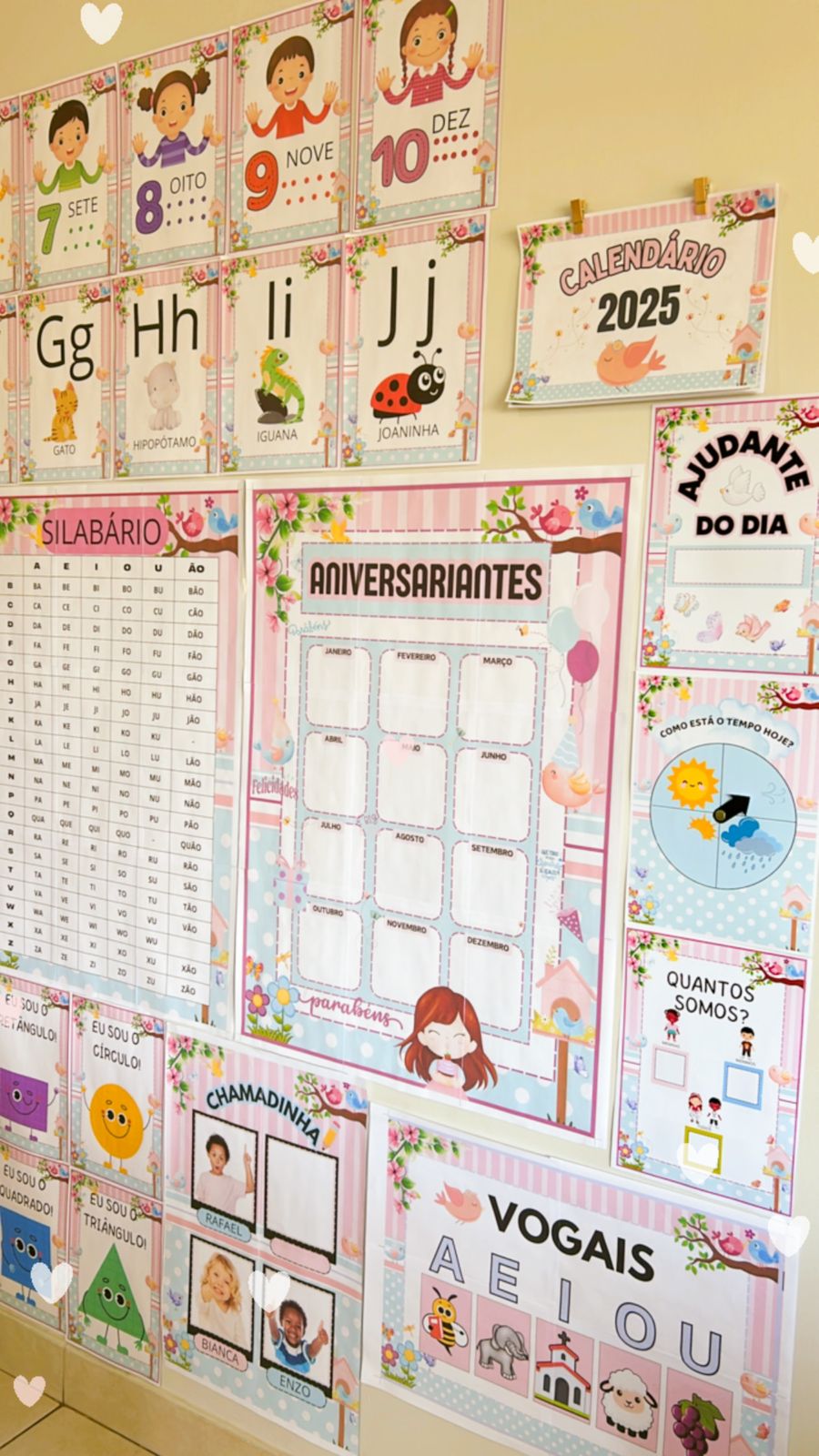 Kit volta às aulas Passarinho 2026