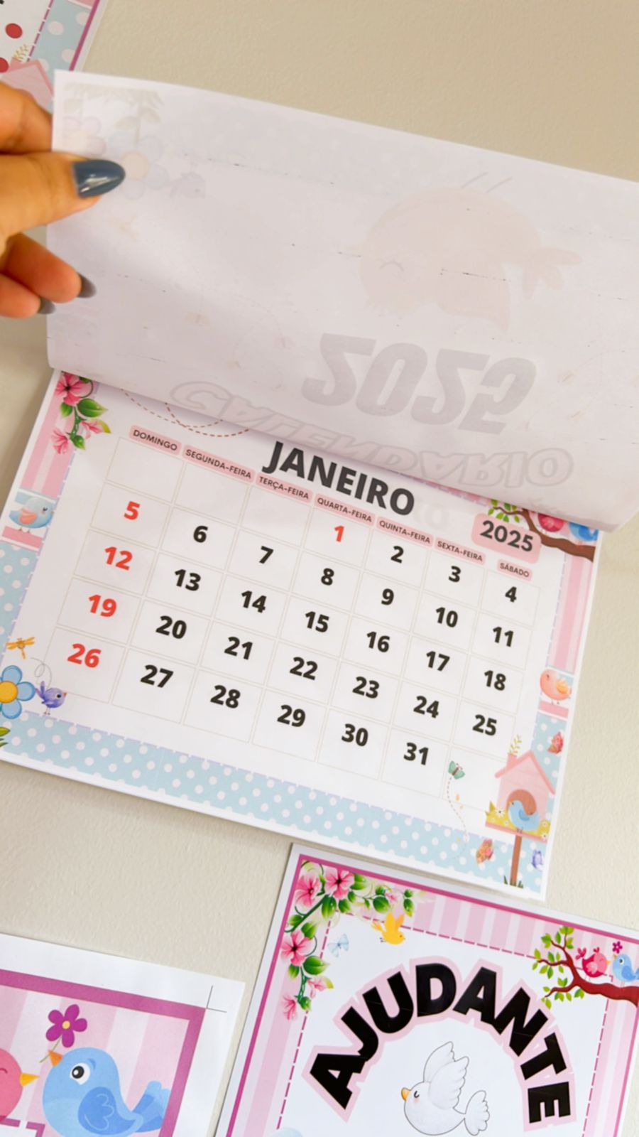 Kit volta às aulas Passarinho 2026 - Imagem 10