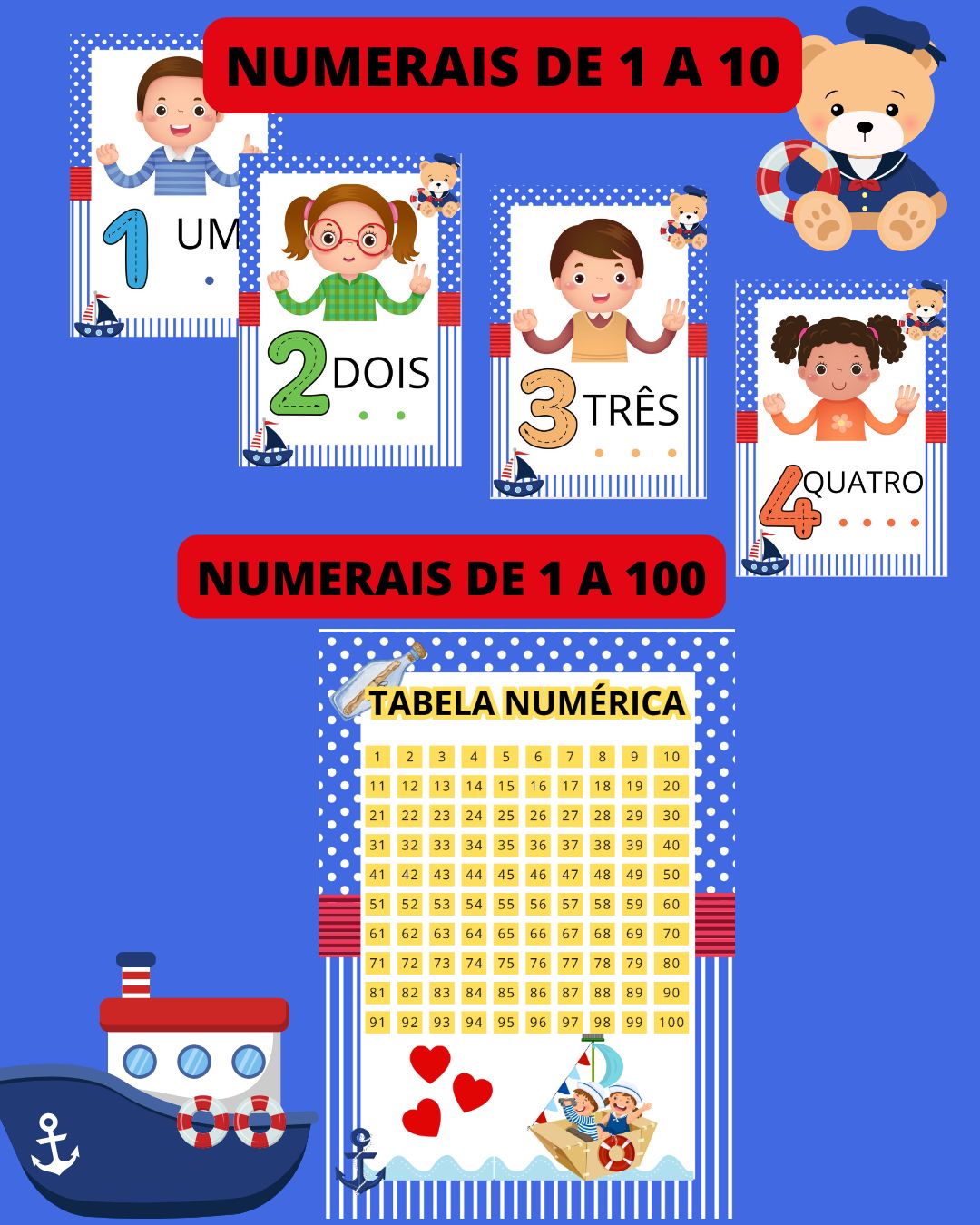 Kit volta às aulas Marinheiro 2026⚓🪼 - Imagem 8