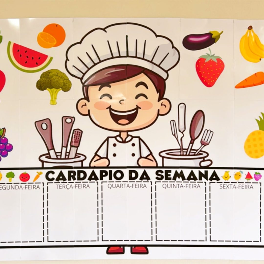 🍛kit Painel refeitório🍇