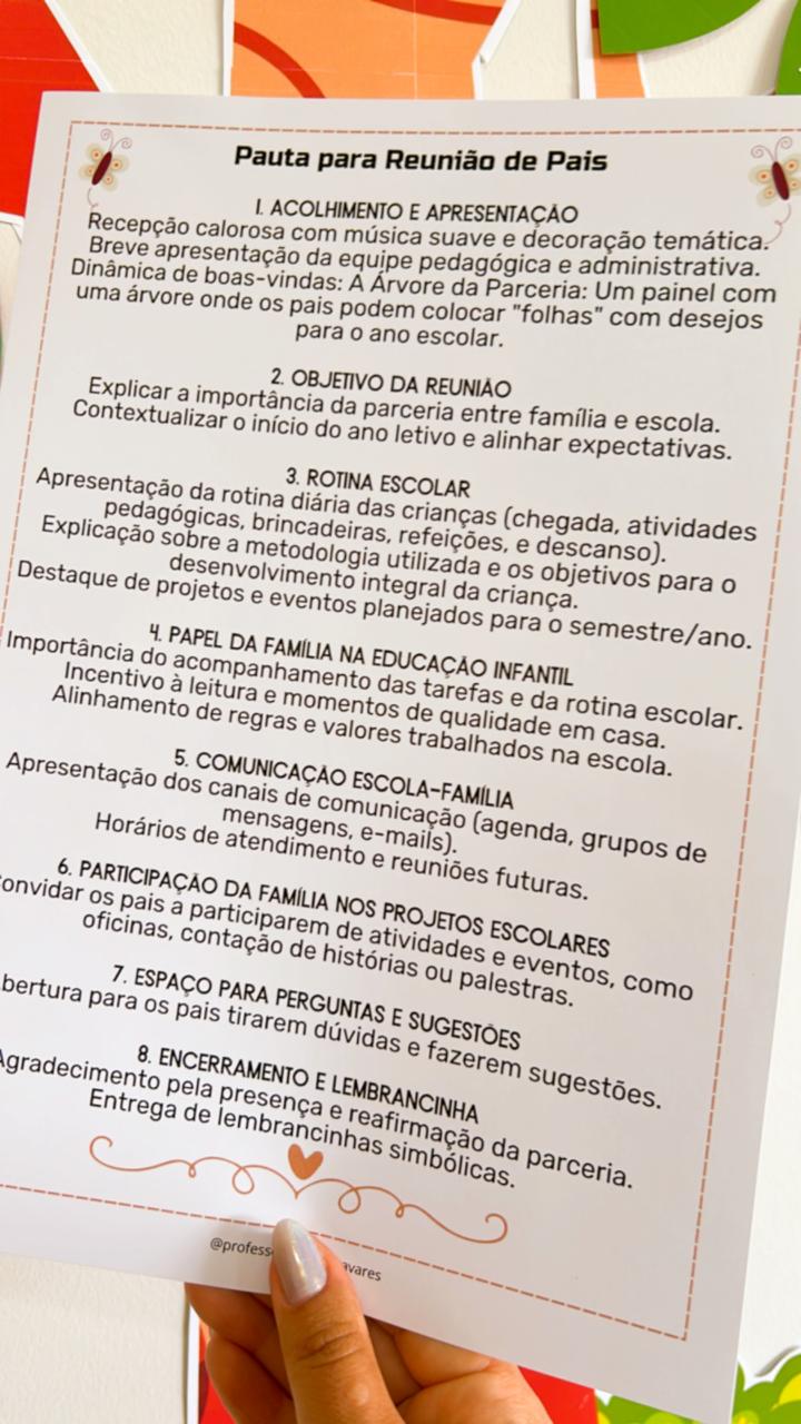 Kit Reunião de pais - Imagem 8
