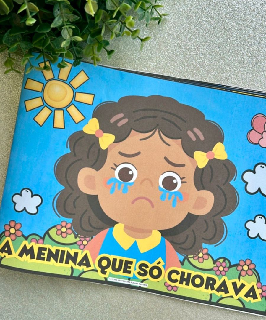 Livro: A menina que só chorava
