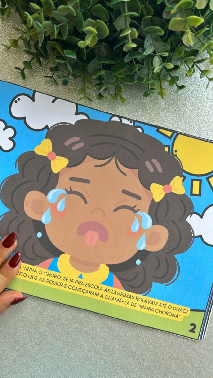 Livro: A menina que só chorava - Imagem 2