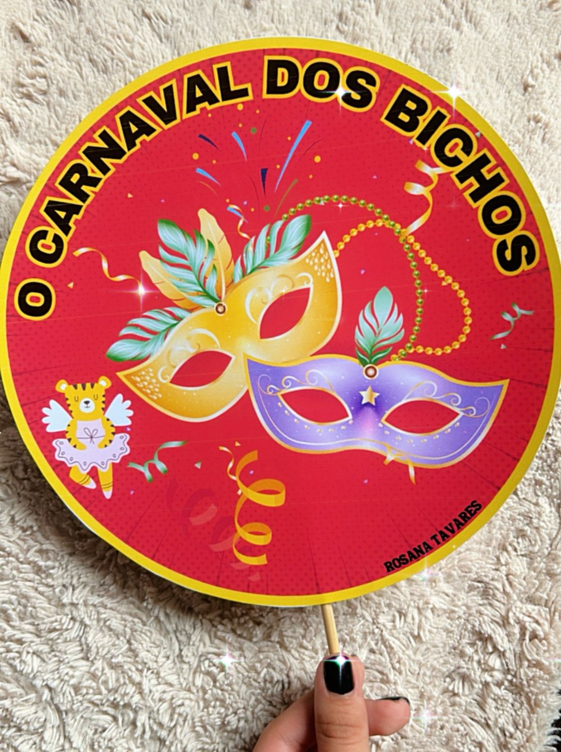 História no palitoche: O carnaval dos bichos.