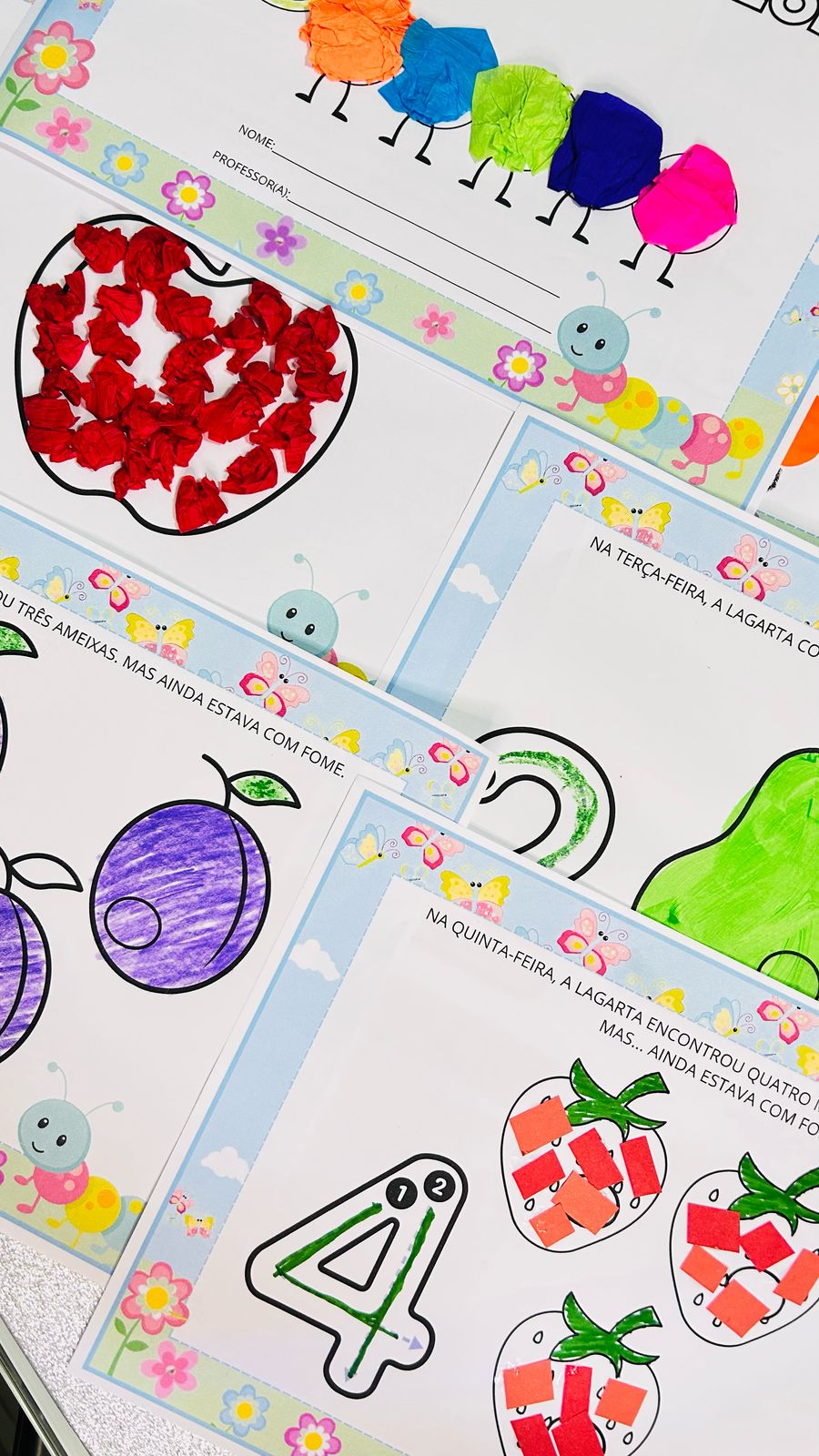 Kit A lagarta comilona - Imagem 13