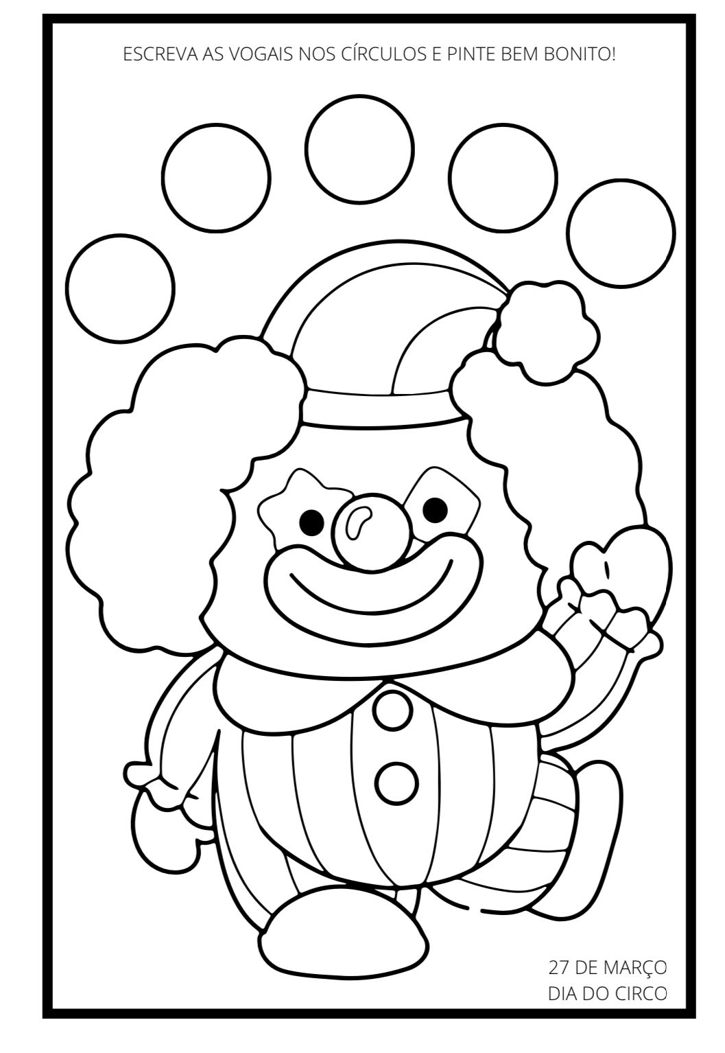 Atividades dia do circo - Imagem 8