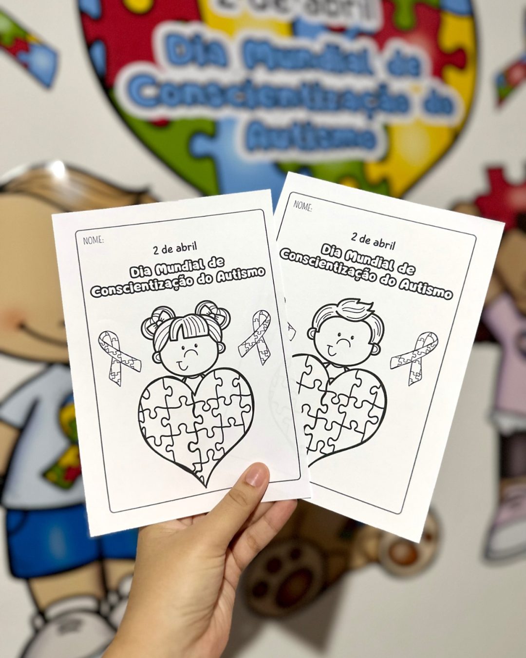 Kit Dia Mundial de Conscientização do Autismo - Imagem 8