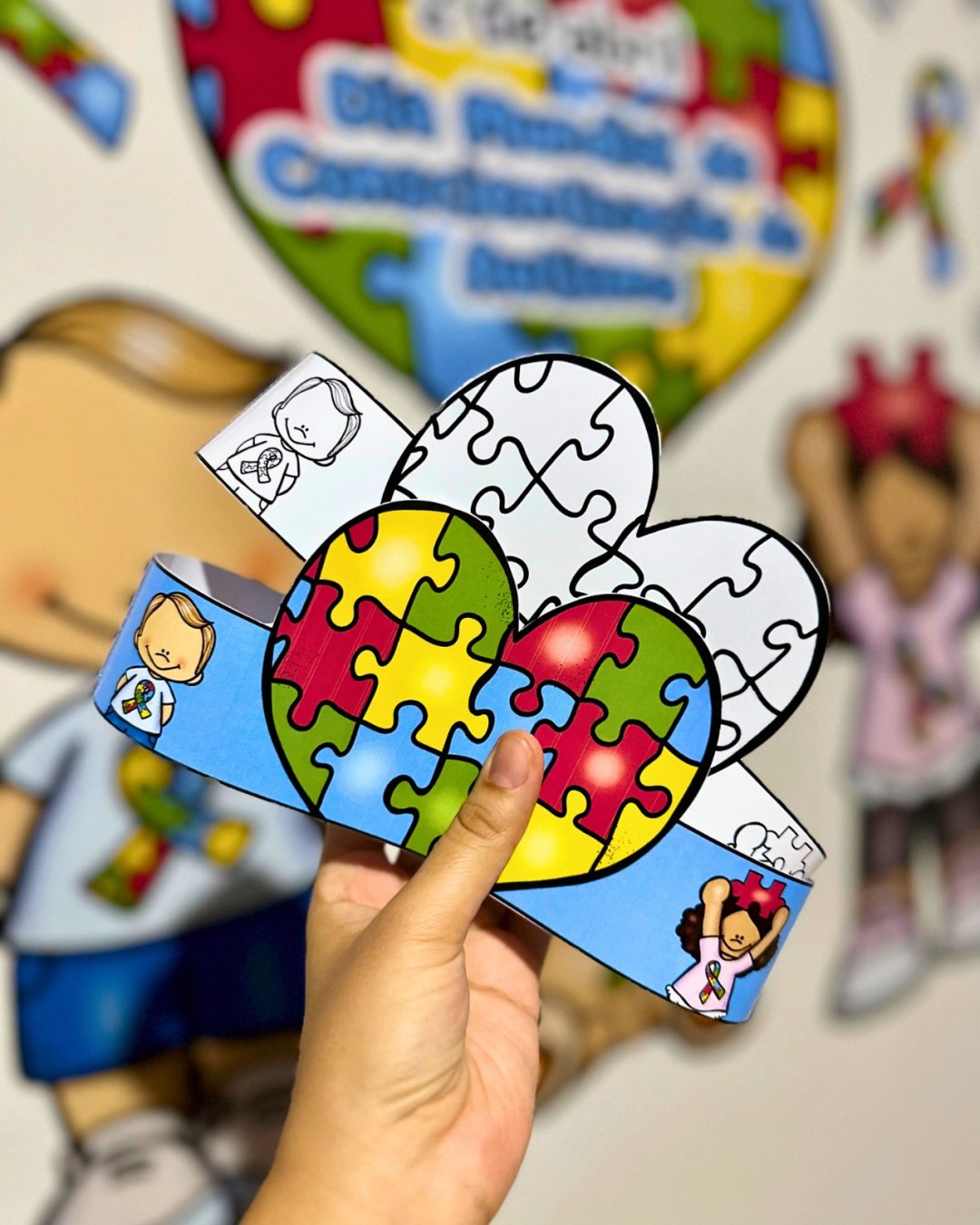 Kit Dia Mundial de Conscientização do Autismo - Imagem 7