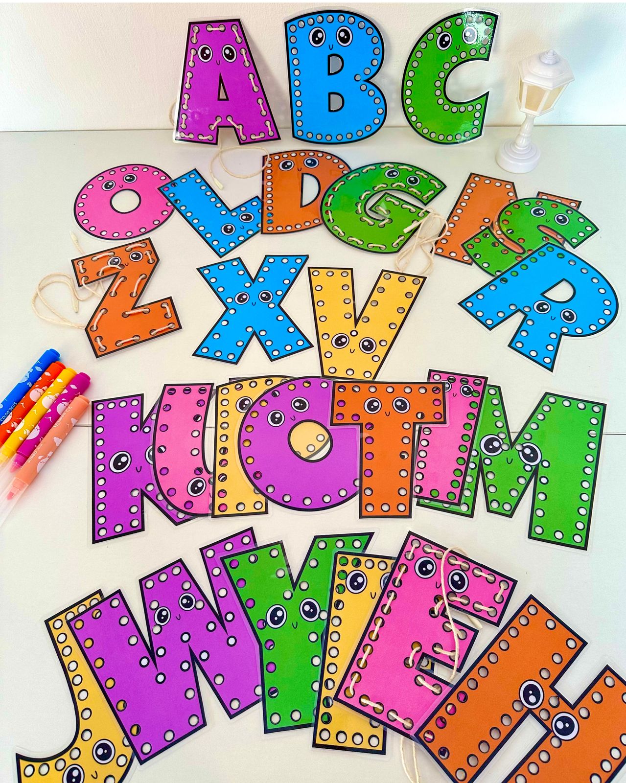 Alinhavo do alfabeto - Imagem 4