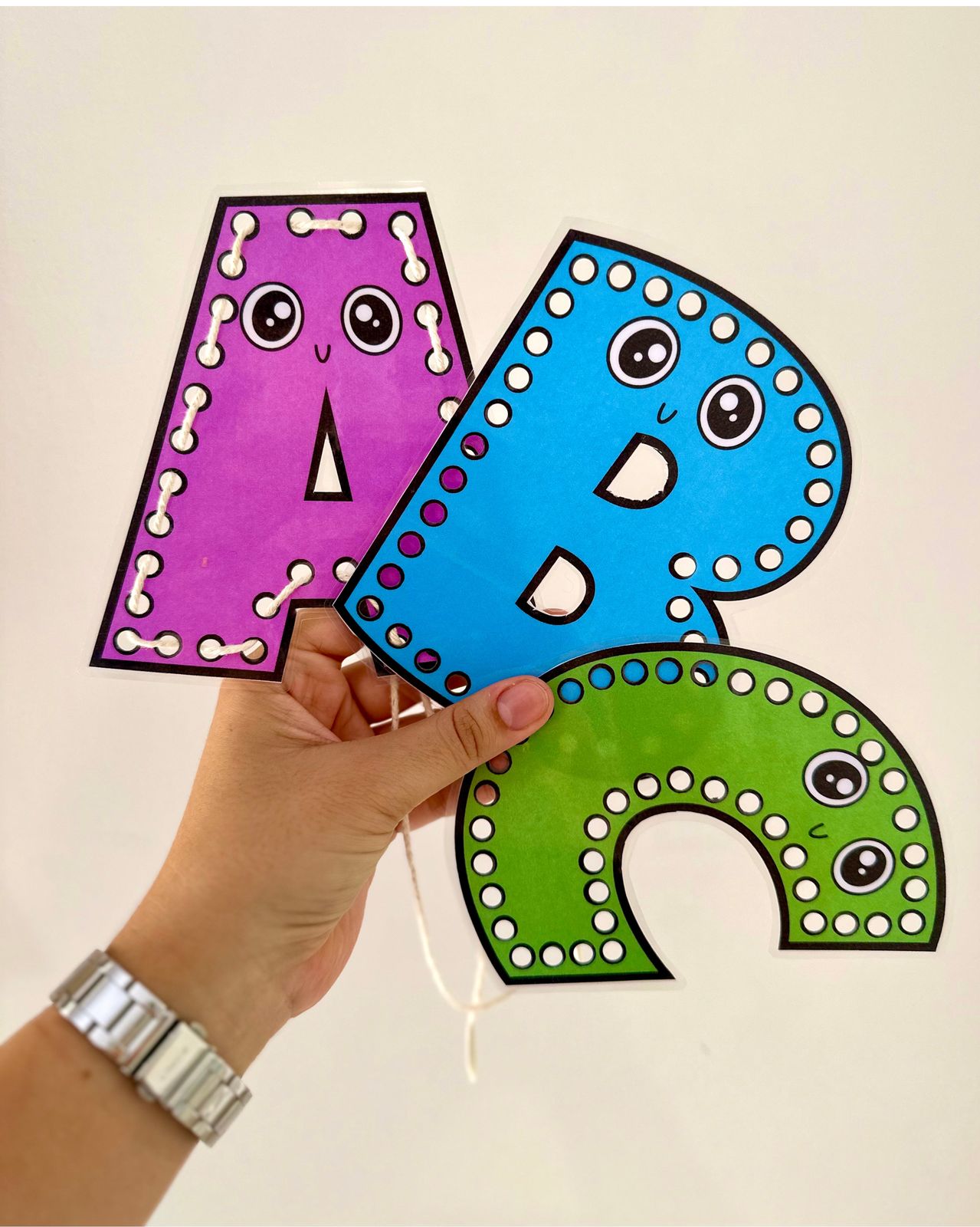 Alinhavo do alfabeto - Imagem 5