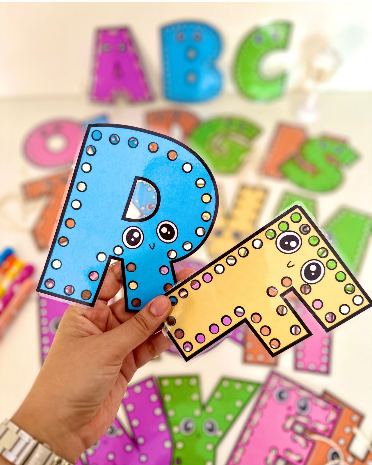 Alinhavo do alfabeto - Imagem 3