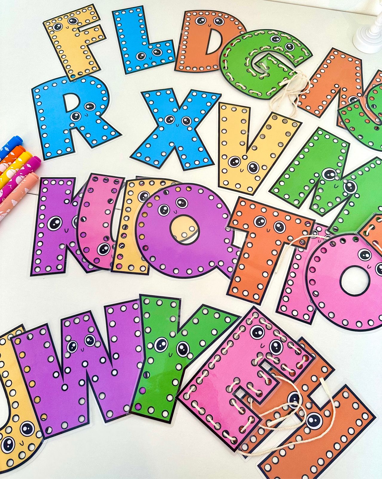 Alinhavo do alfabeto - Imagem 6