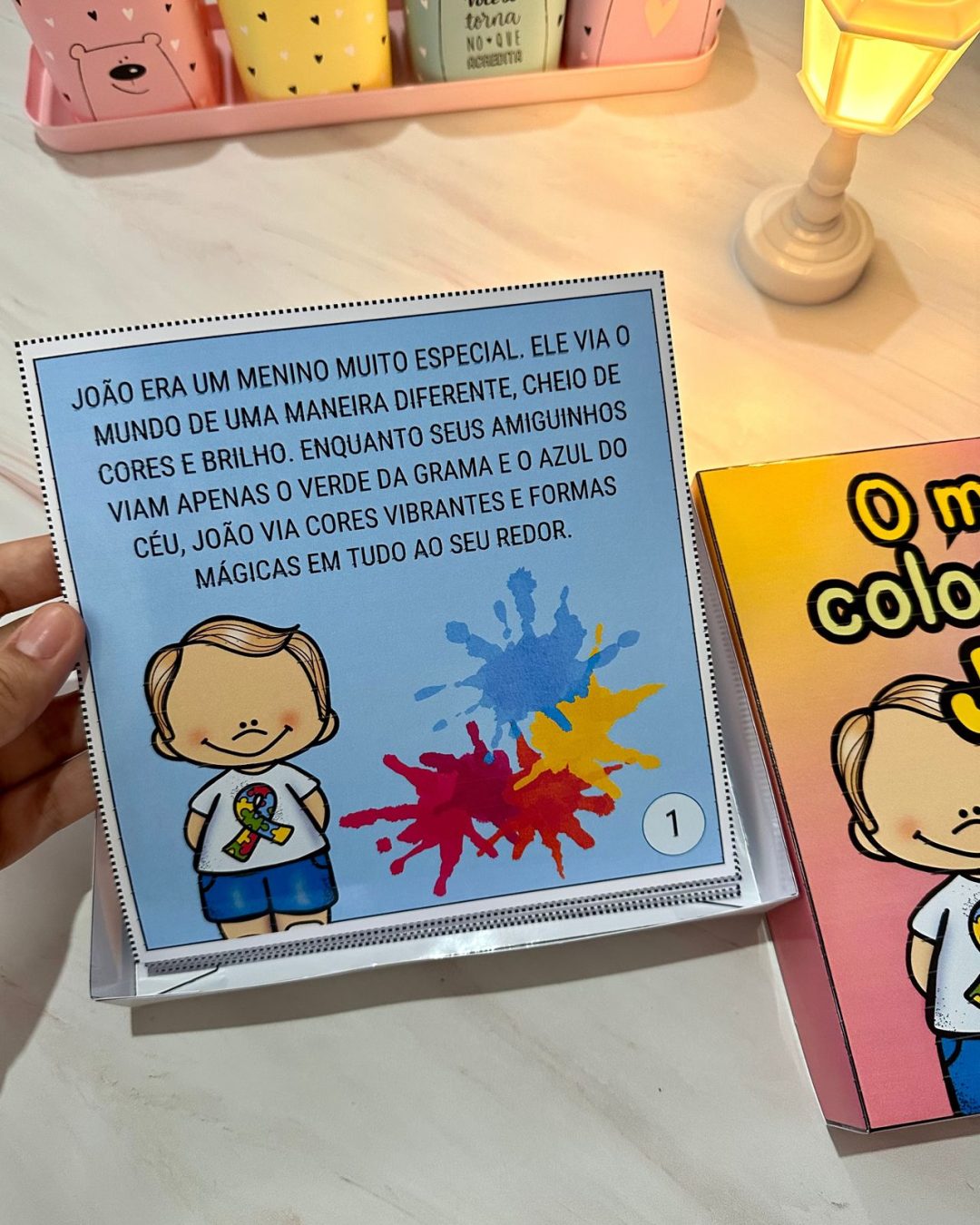 História na caixa: O mundo colorido de João - Imagem 3