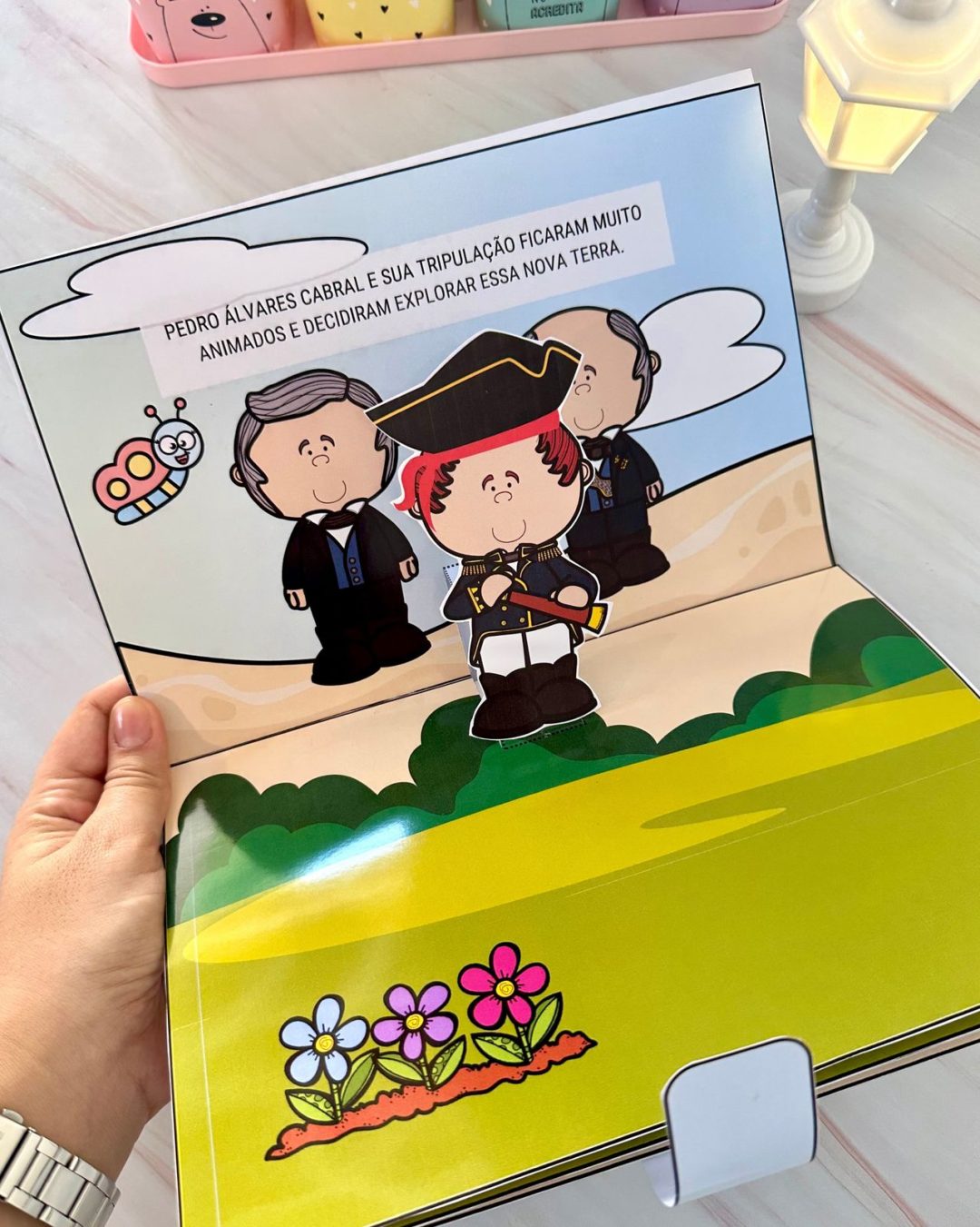 Livro 3D: A história do Descobrimento do Brasil. - Imagem 3