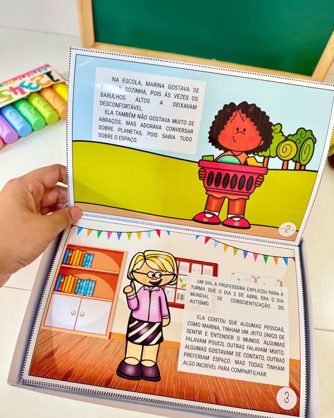 História na caixa: As cores de Marina - Imagem 6