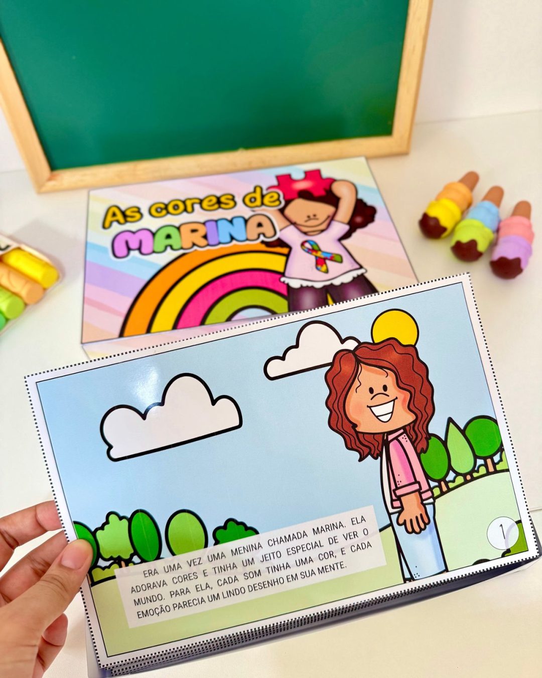 História na caixa: As cores de Marina - Imagem 4