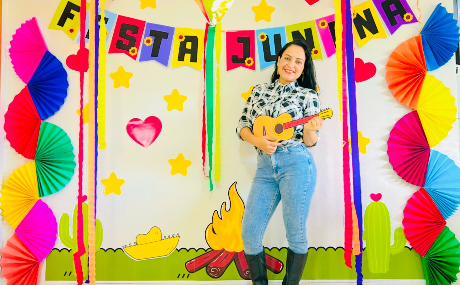 Painel cenário Festa Junina - Imagem 8