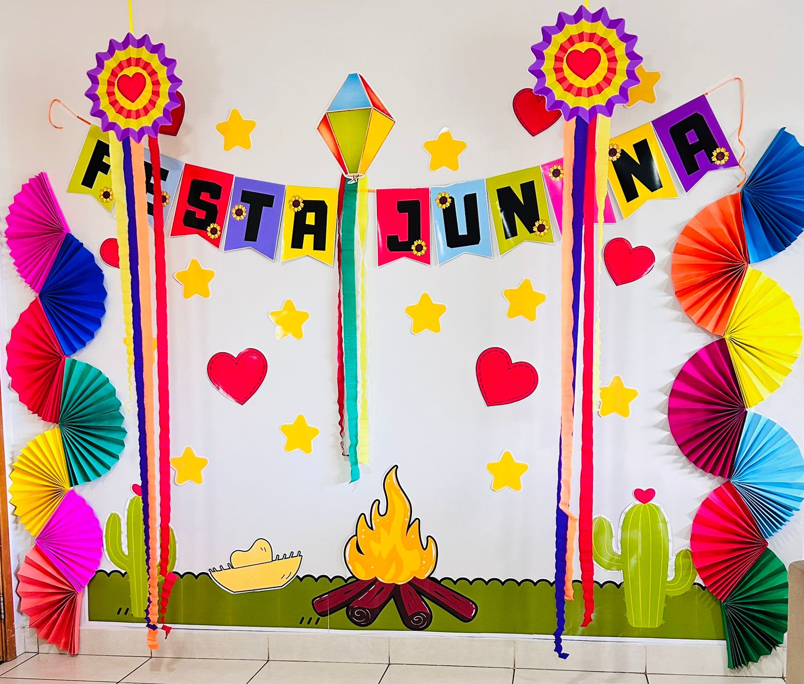 Painel cenário Festa Junina - Imagem 9