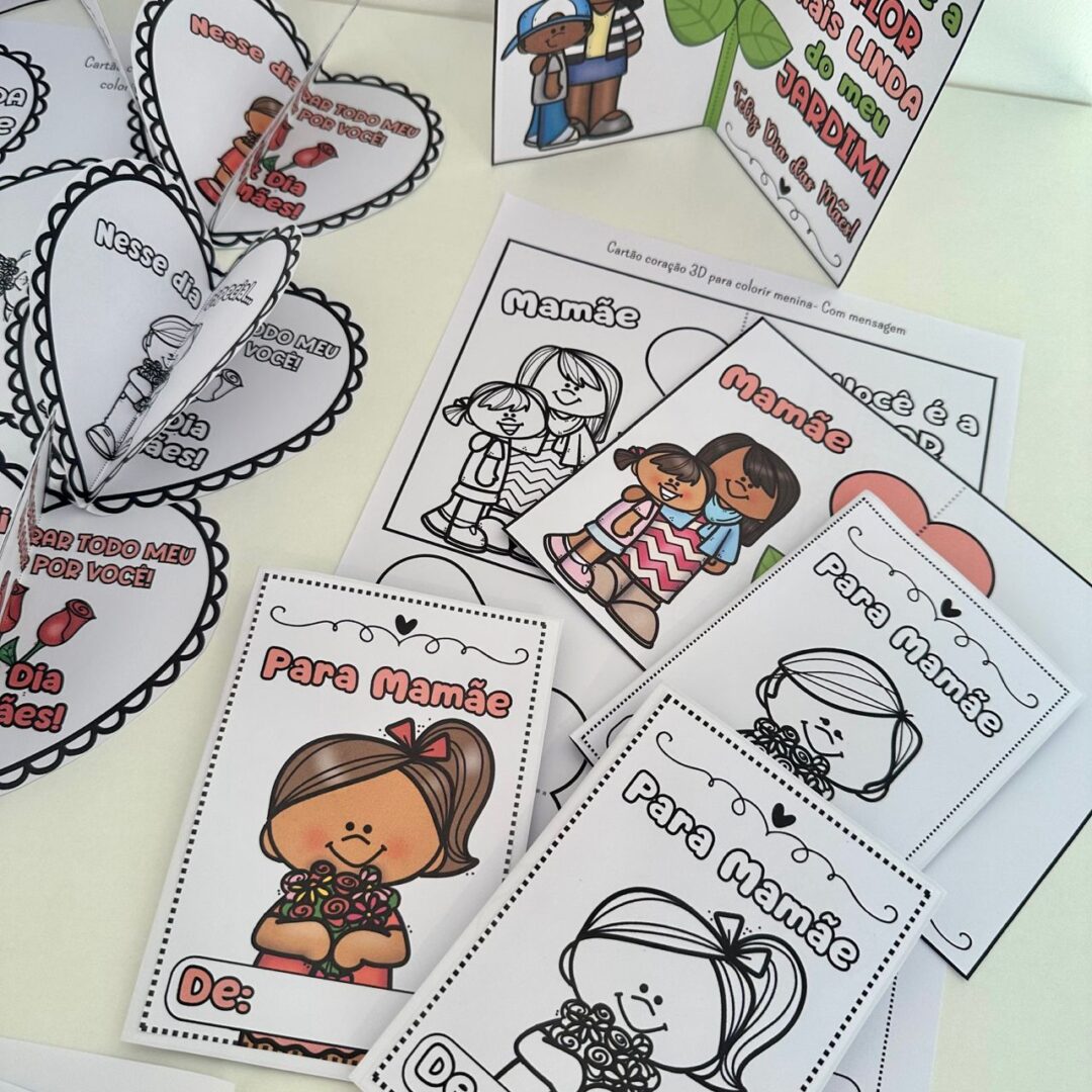 Coleção Cartões Para a Mamãe