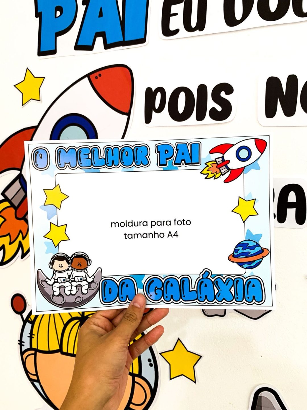 Kit Dia dos pais tema: O melhor pai da galáxia - Imagem 9