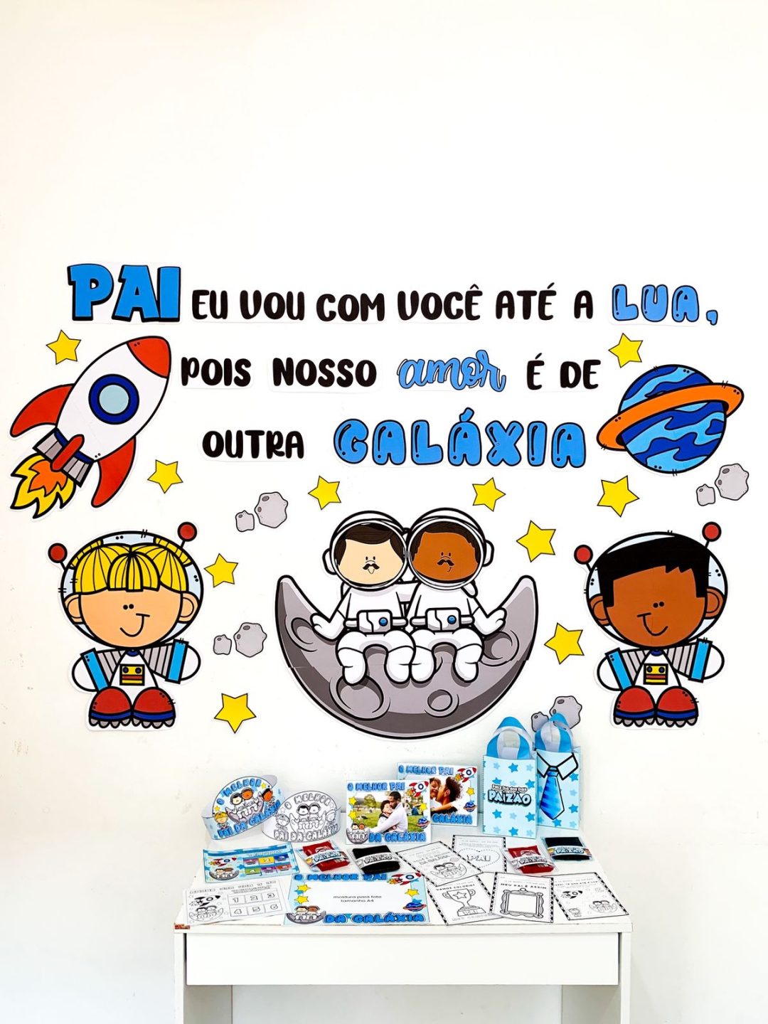 Kit Dia dos pais tema: O melhor pai da galáxia - Imagem 3