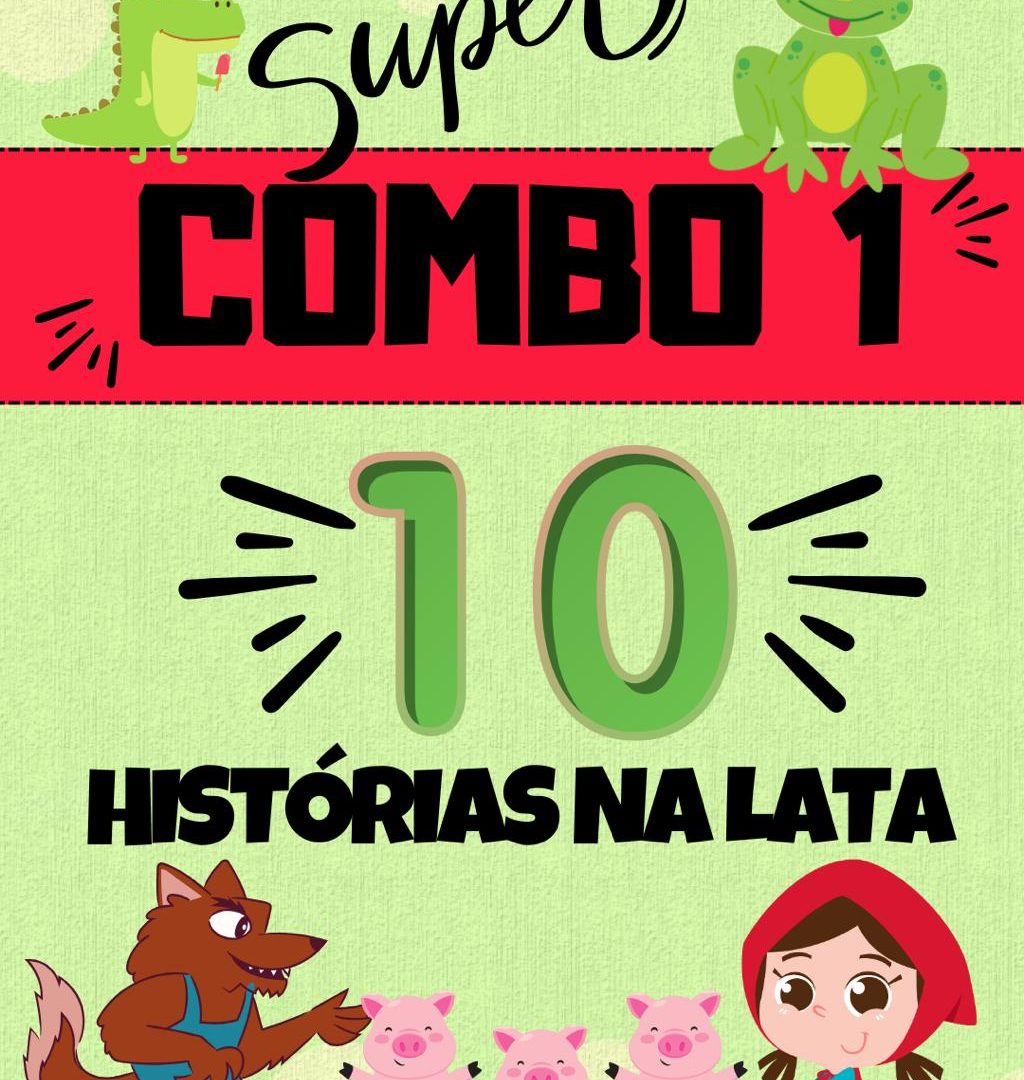 COMBO 1: Dez Histórias na Lata + Bônus Especial