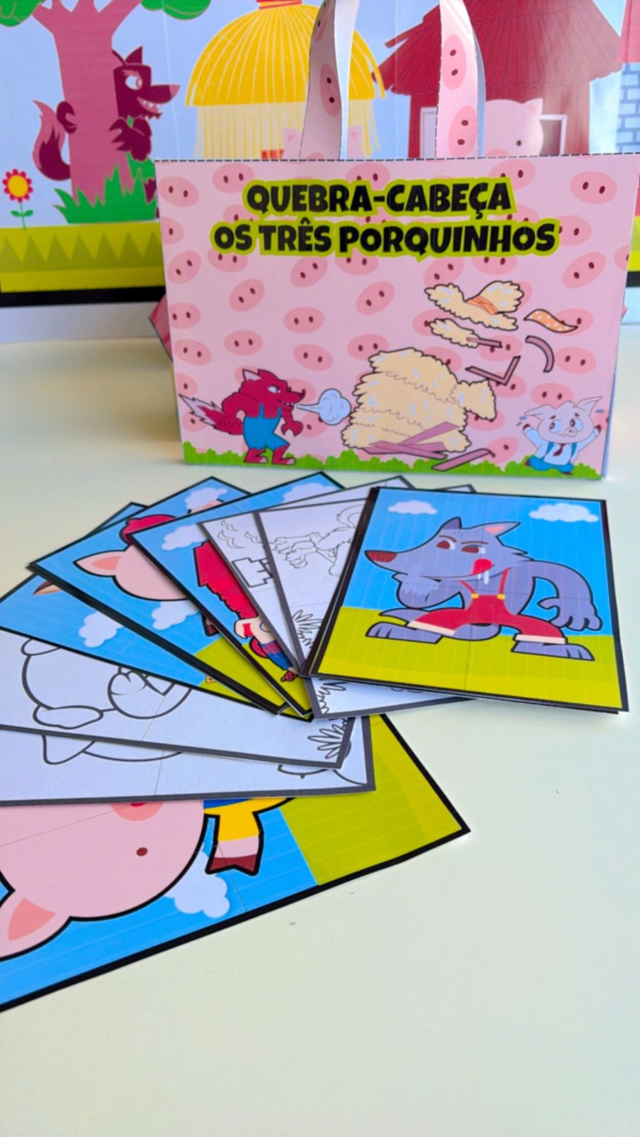 Kit Os Três Porquinhos - Imagem 8