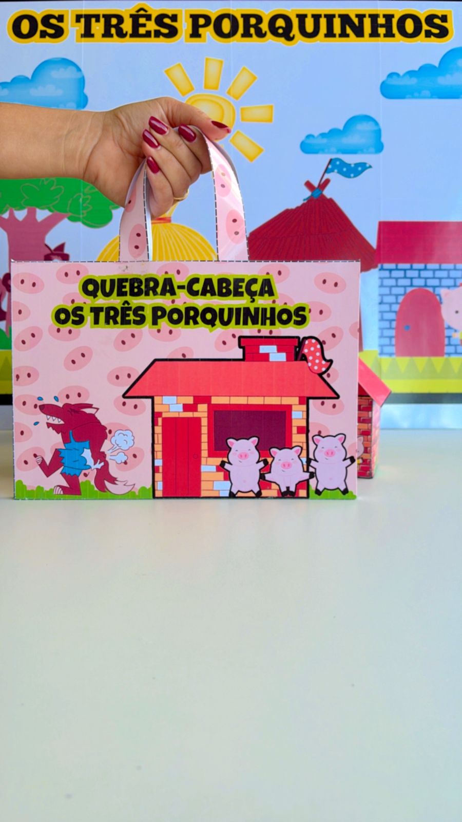 Kit Os Três Porquinhos - Imagem 9