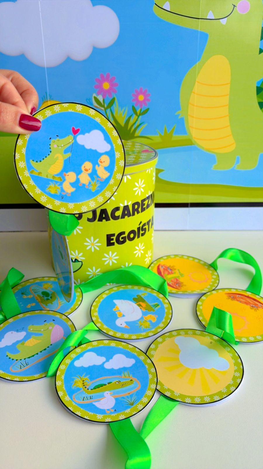 kit O Jacarezinho Egoísta - Imagem 3