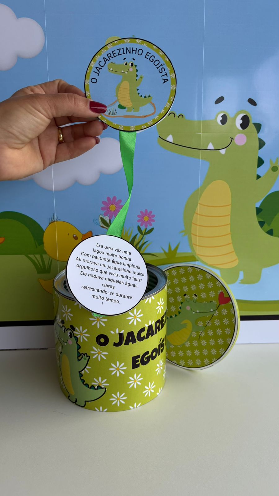 kit O Jacarezinho Egoísta - Imagem 5