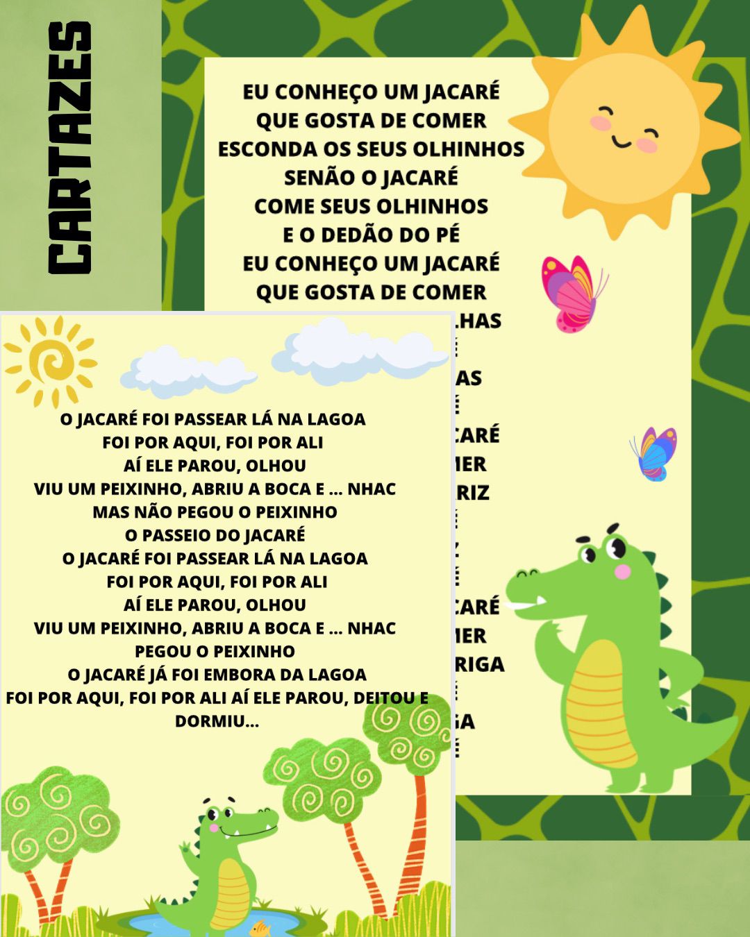 kit O Jacarezinho Egoísta - Imagem 13