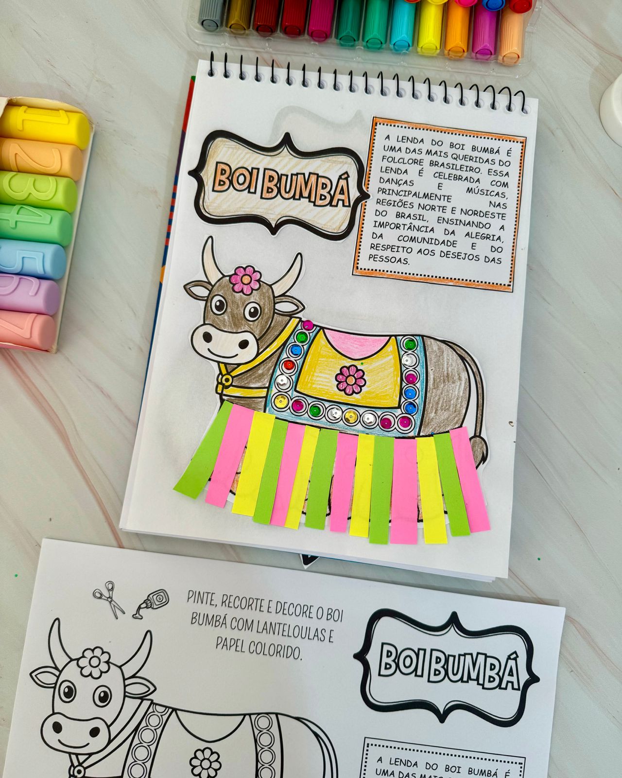 Atividades de Artes Folclore