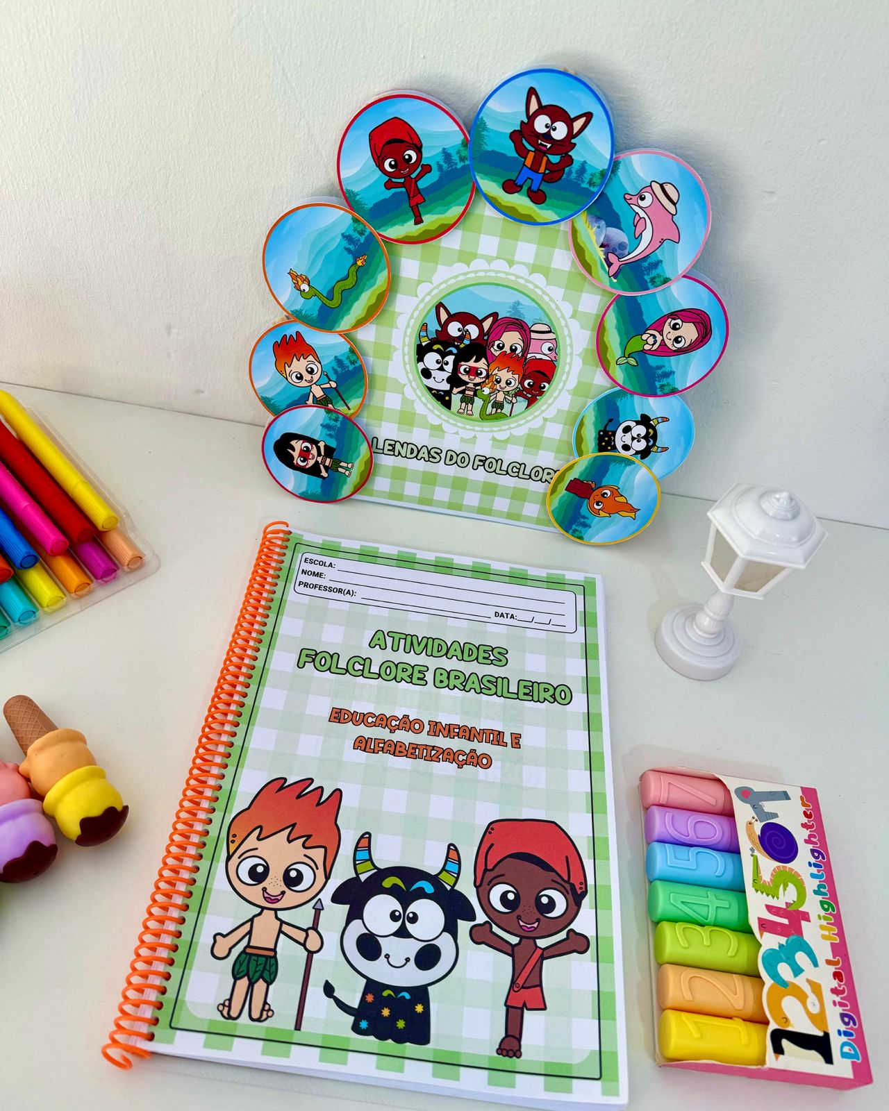 Atividades e Luva Lendas do Folclore