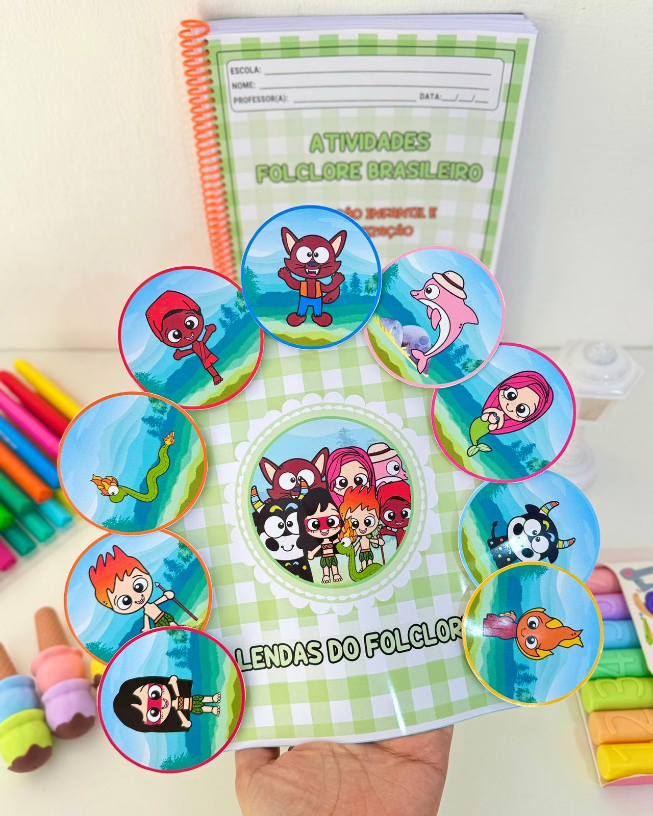Atividades e Luva Lendas do Folclore - Imagem 2
